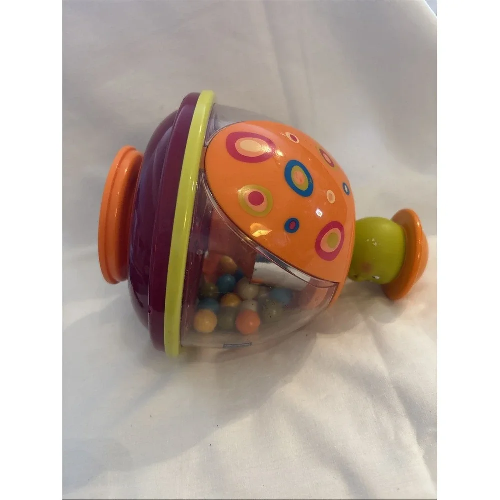 B Toys Poppitoppy Ball Popper‎ Toy - Top Spinning Toys for Toddlers Excellent!